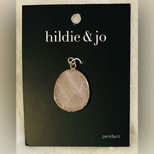 HILDIE & JO Gem Stone Pendant NEW!